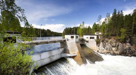 Hydro electric plant