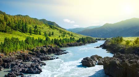 River in Russia