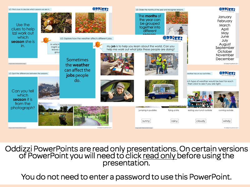 seasons powerpoint