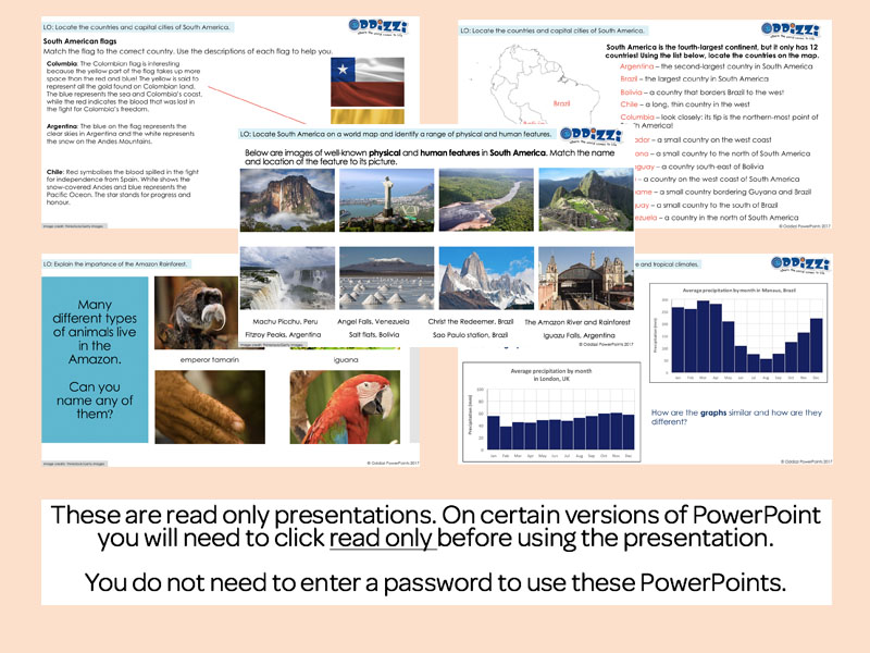 south america ppt