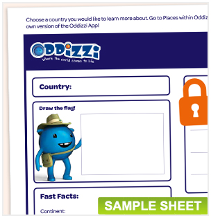 country worksheets oddizzi country profile template
